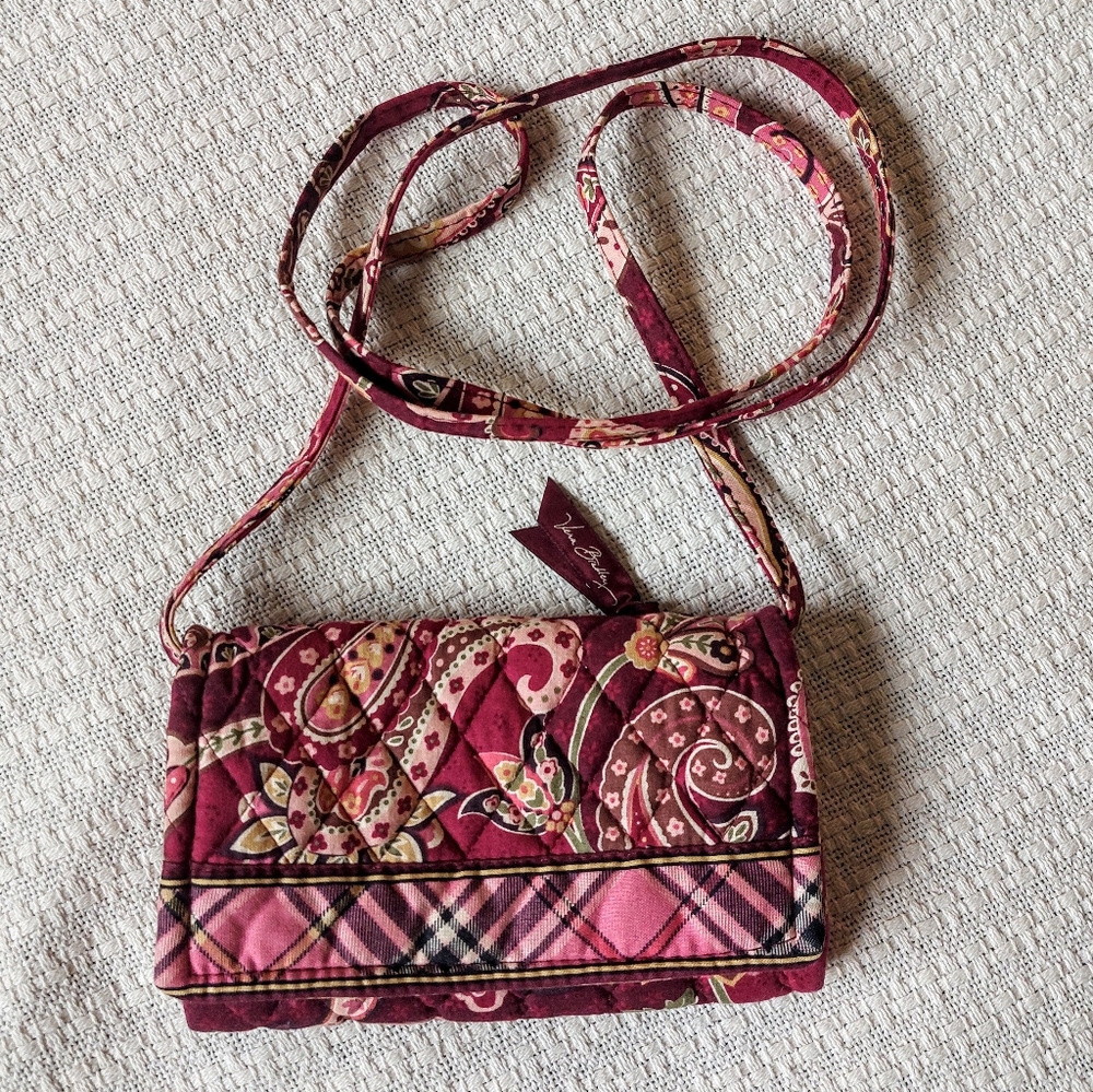Vera Bradley Wallet Crossbody Purse